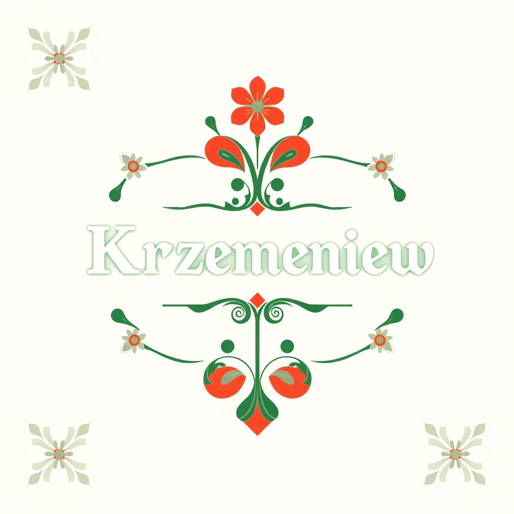 Main logo studio: Stwórz kolorowe i radosne logo dla „KGW Krzemieniew” - jest to koło gospodyń wiejskich. Styl: polski folklor inspirowany wzorami łowickimi: barwne kwi