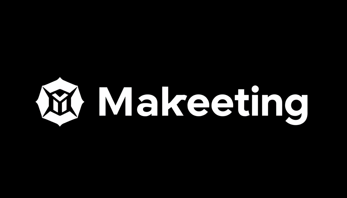 Main logo studio: Create a black and white logo for your marketing business
