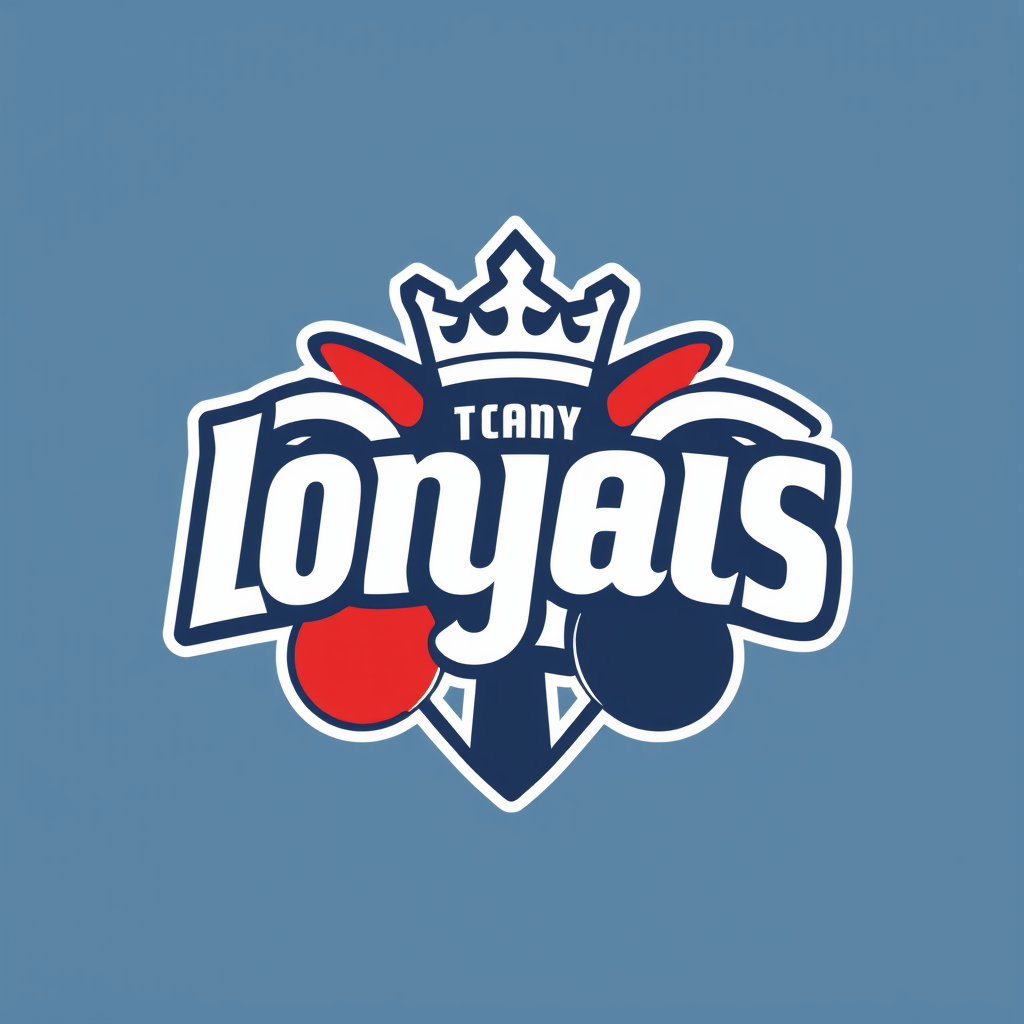 Main logo studio: Make a logo for a ping pong team called the London Royals the royals