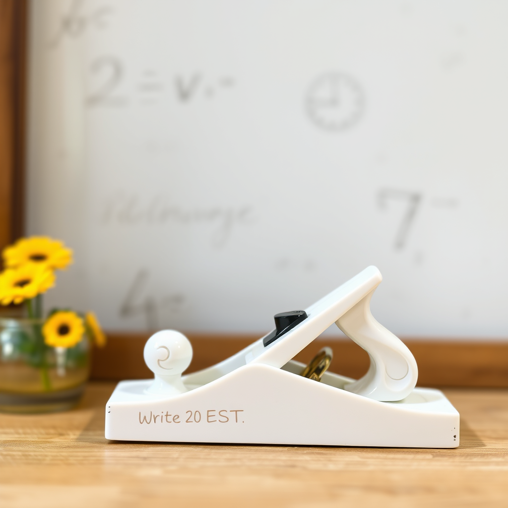 Main logo studio: Write EST. 2026 Plane white,small