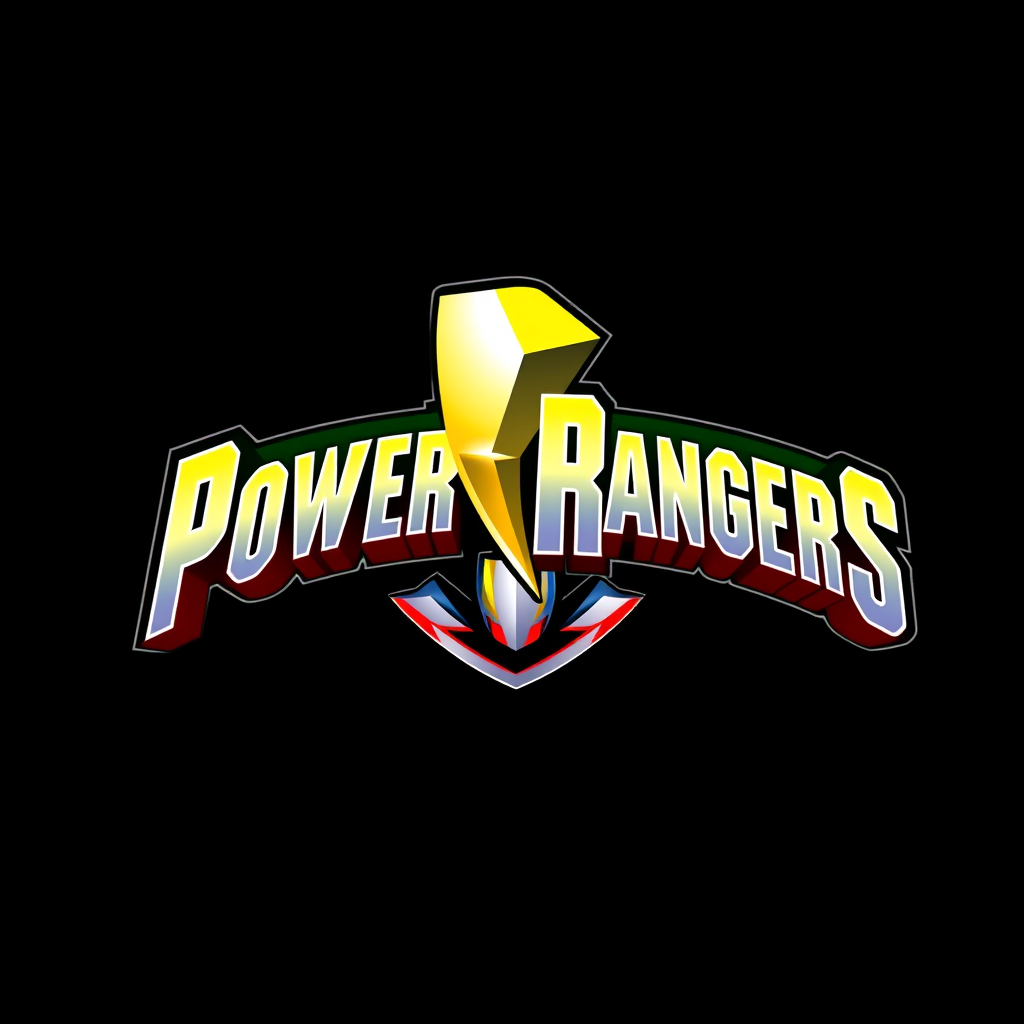 Main logo studio: logo power rangers