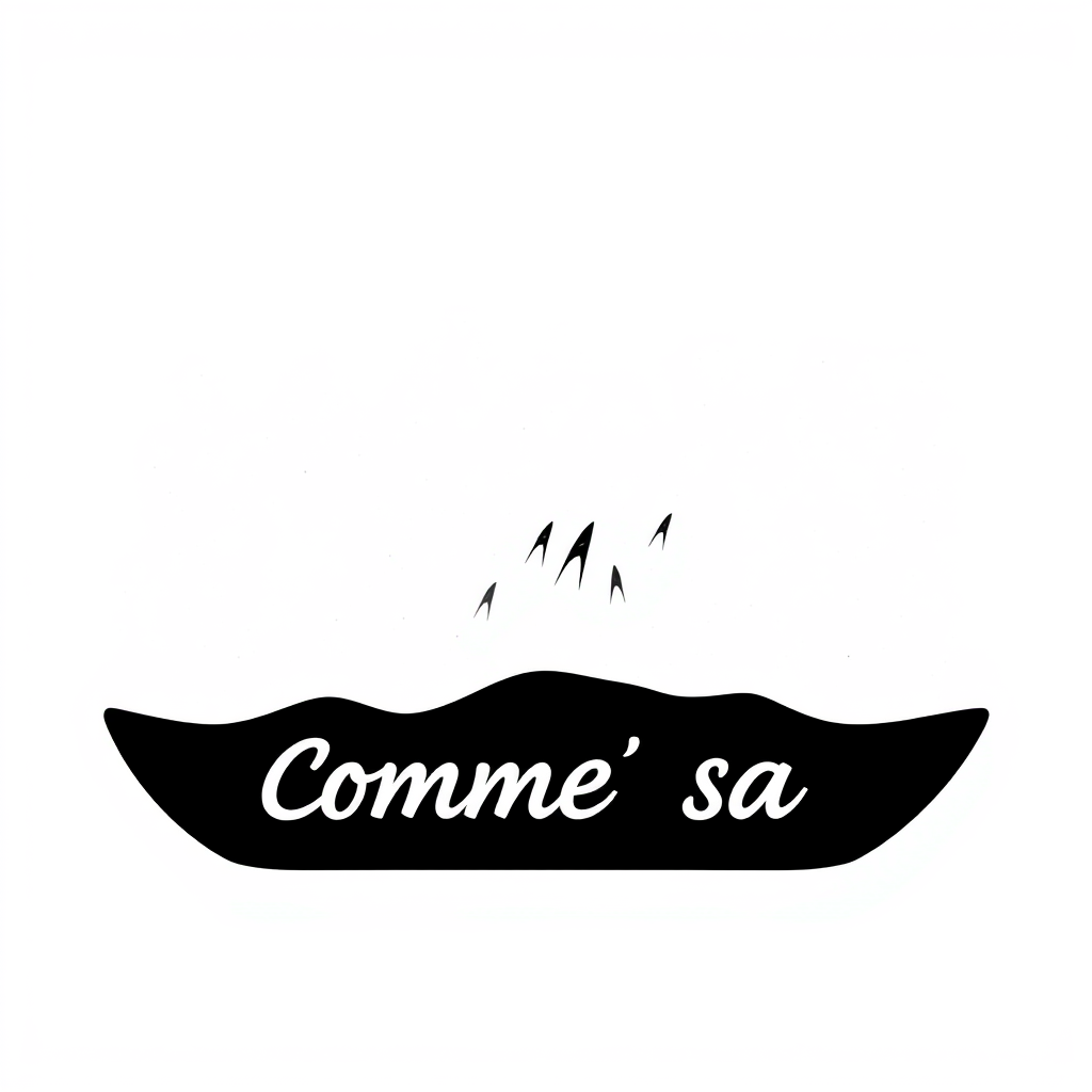 Main logo studio: Logo SVLS thème noir comme sa avec du style d'écriture comme sa