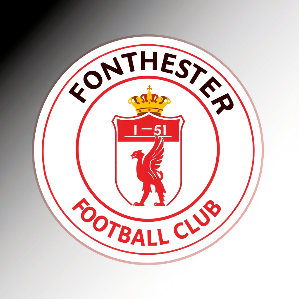 Main logo studio: Add “FC” or “FOOTBALL CLUB” at the bottom. Add a small “EST. 2026”