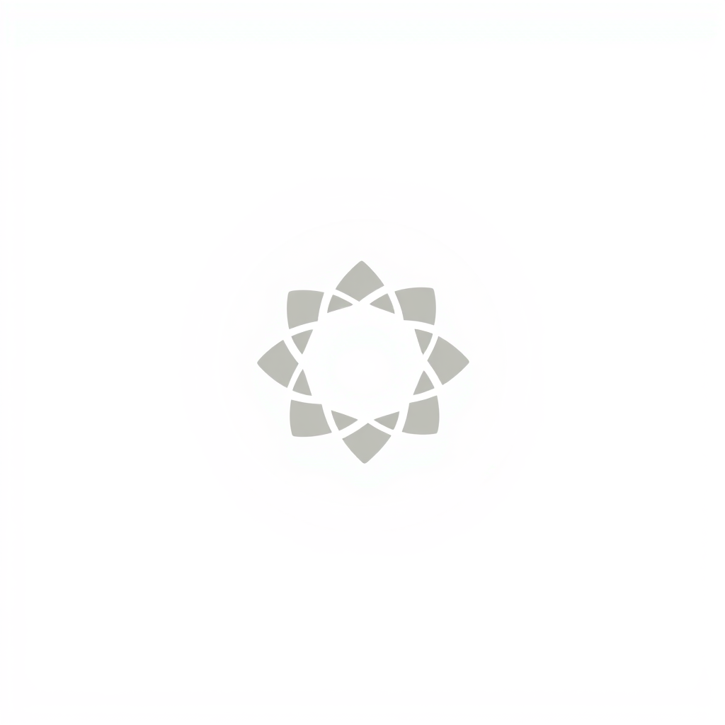 Minimalist Logo idea: minimalist logo, simple geometric mark for Minimalist logo for "photo_ale.jpg". Geometric camera lens built from precise circles and angular aperture 