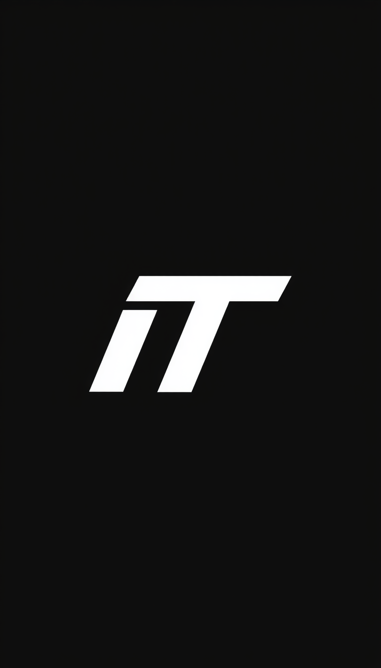 Main logo studio: Create a very small unique and professional NT logo make it white and the background black and make letters really unique