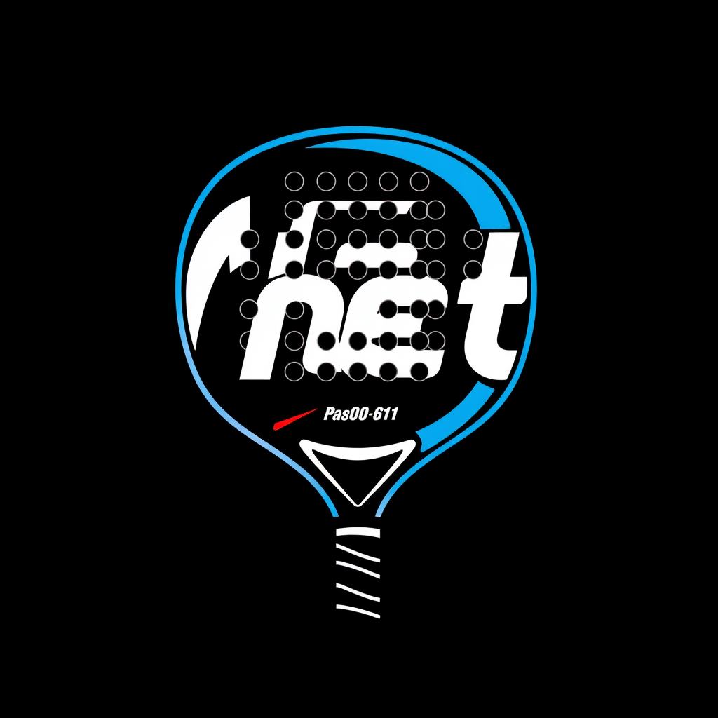 Main logo studio: make a bright and beuitfull logo for a padel compani called net. it should be able to fit tiktok instagram and more, make it look like its for welthy