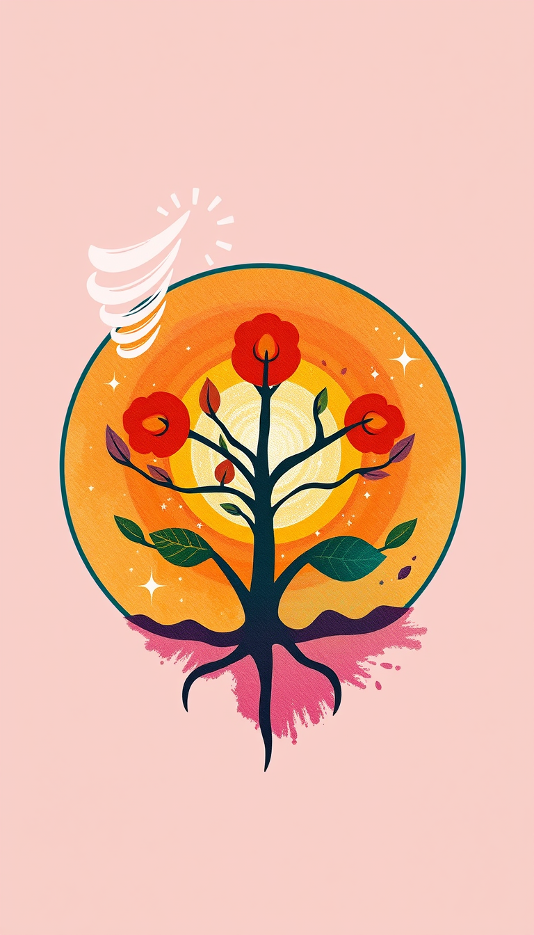 Main logo studio: quiero que me hagas un logo para un taller de arteterapia para adultos y adultos mayores, quiero que en él se refleje la arteterapia con orientación h