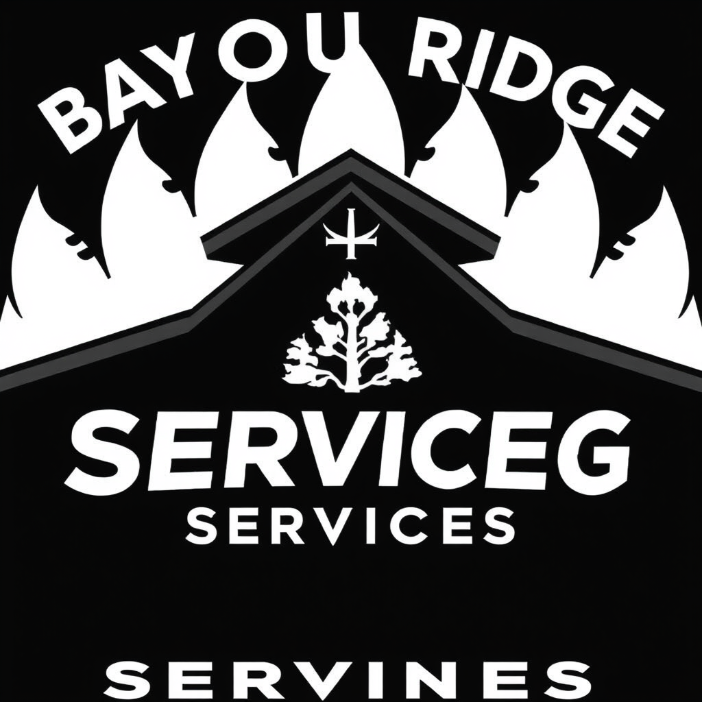 Main logo studio: Bayou Ridge Services
