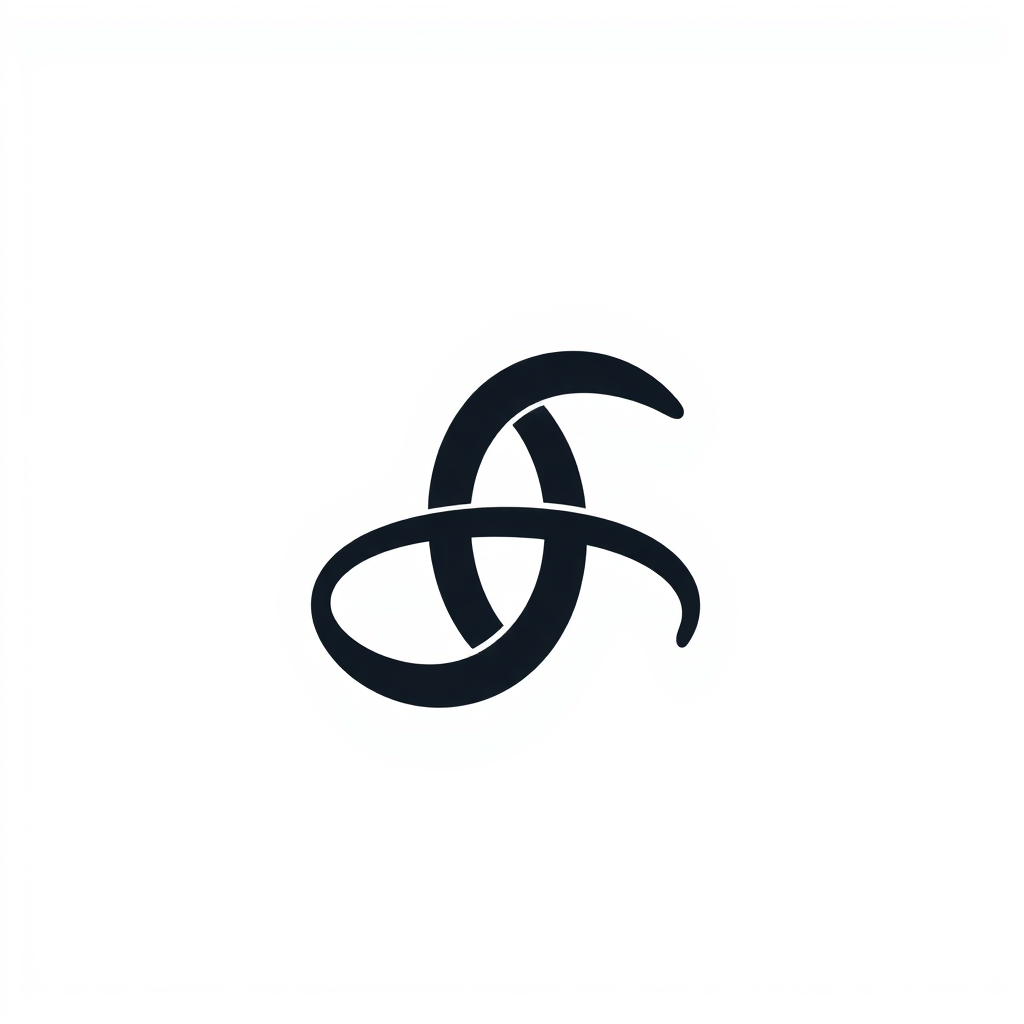 Monogram Logo idea: monogram logo combining the letters Modern, bold, professional logo symbolizing freedom, truth, awareness, and independent thinking. Clean, minimal, m