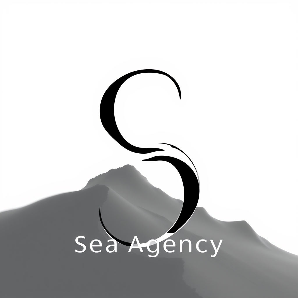 Main logo studio: My brand is called (Sea Agency) its and agency which does social media management, we shoot videos and create reels and motion graphics and graphic de