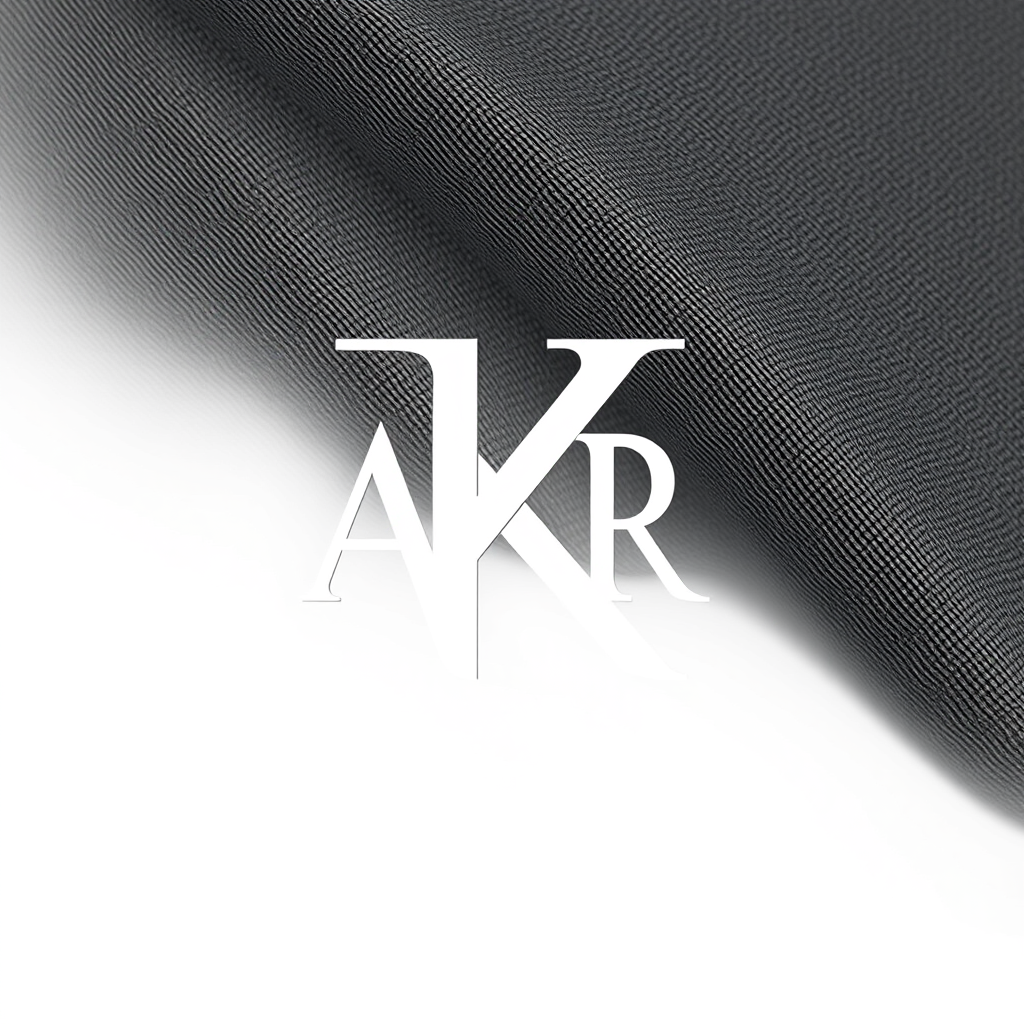 Monogram Logo idea: monogram logo combining the letters AKR, sports clothing and bags brands, it's mainly a baggage brand, a brand that creates baggage for customers spec