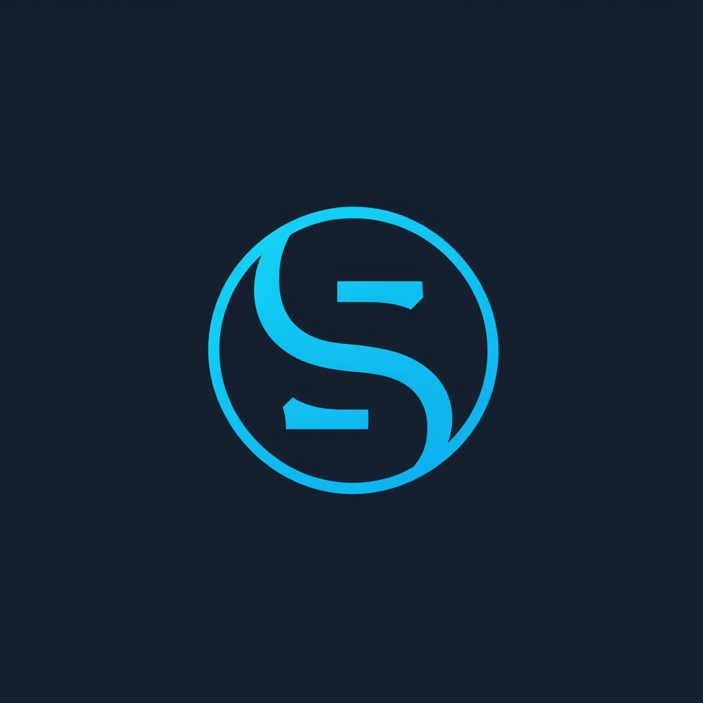 Main logo studio: a logo mark for a senior product designer whose initial is a