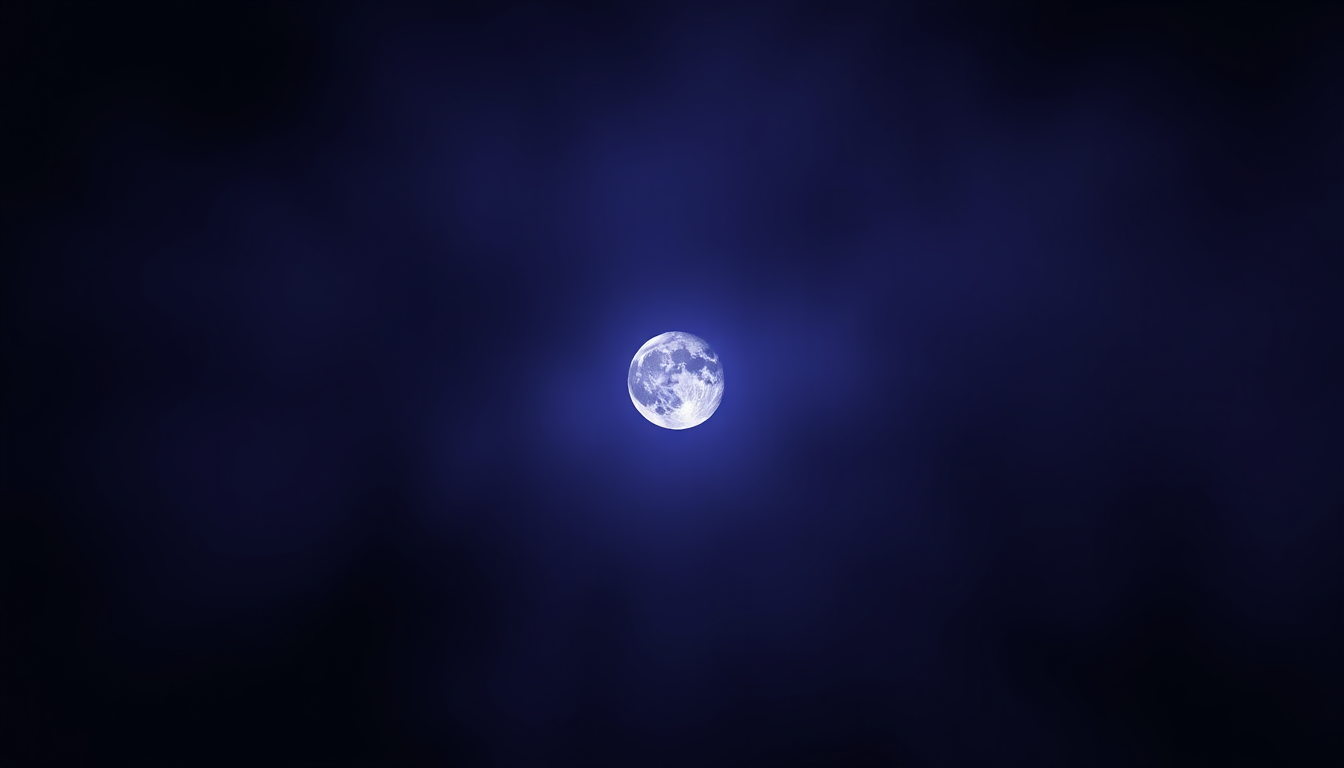 Main logo studio: Wide horizontal banner, extremely tiny and subtle “luna vexa”, purple-blue dark background, soft glow, mysterious and elegant.