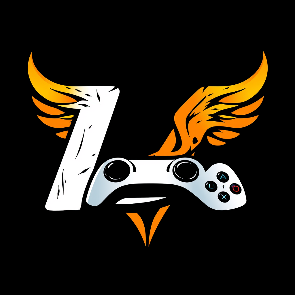 Main logo studio: logo en forme de U et gaming