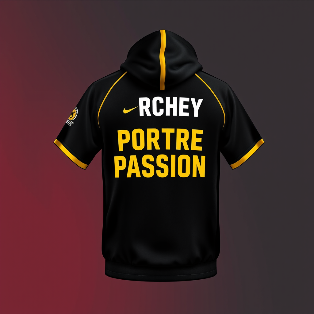 Main logo studio: ARCHY PORTEZ VOTRE PASSION personnalisation de vetements de sport pour les sportifs et leirs fans