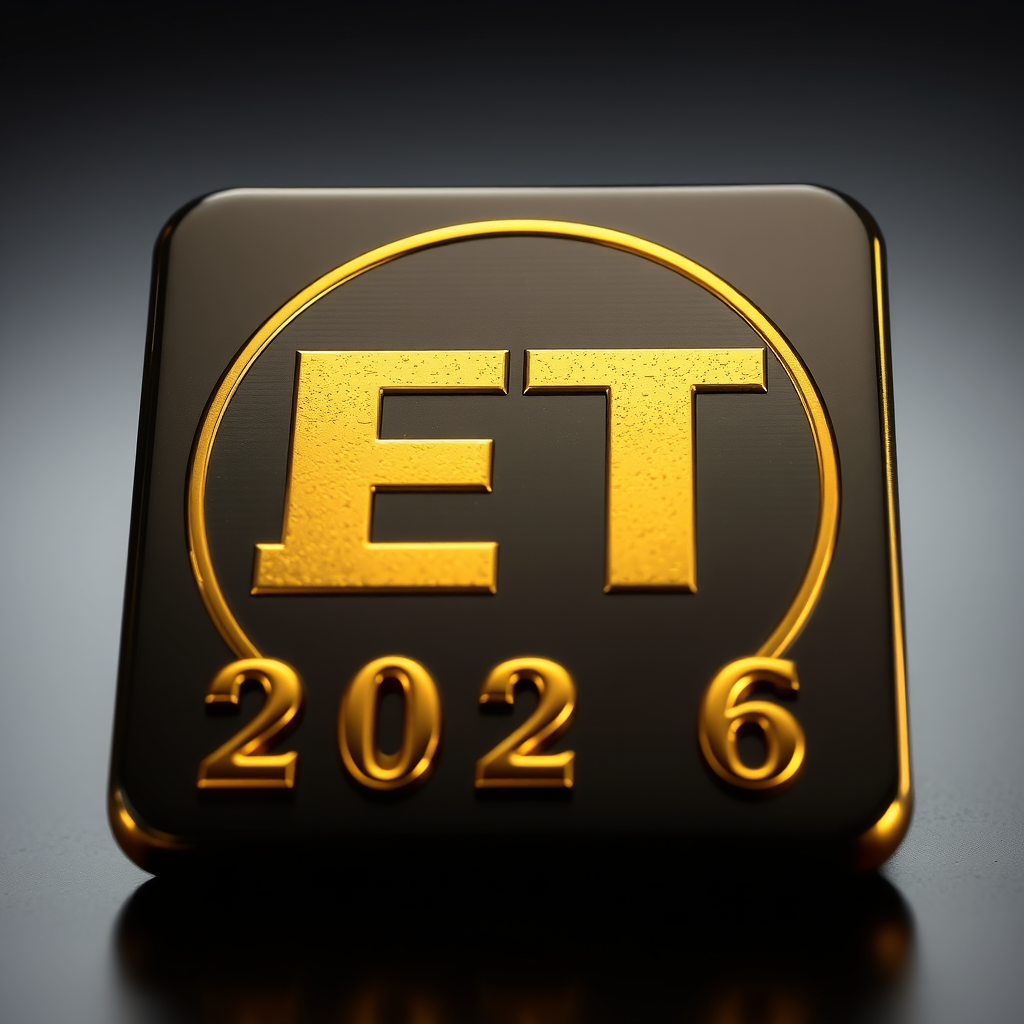 Main logo studio: gold E S Tt 2026