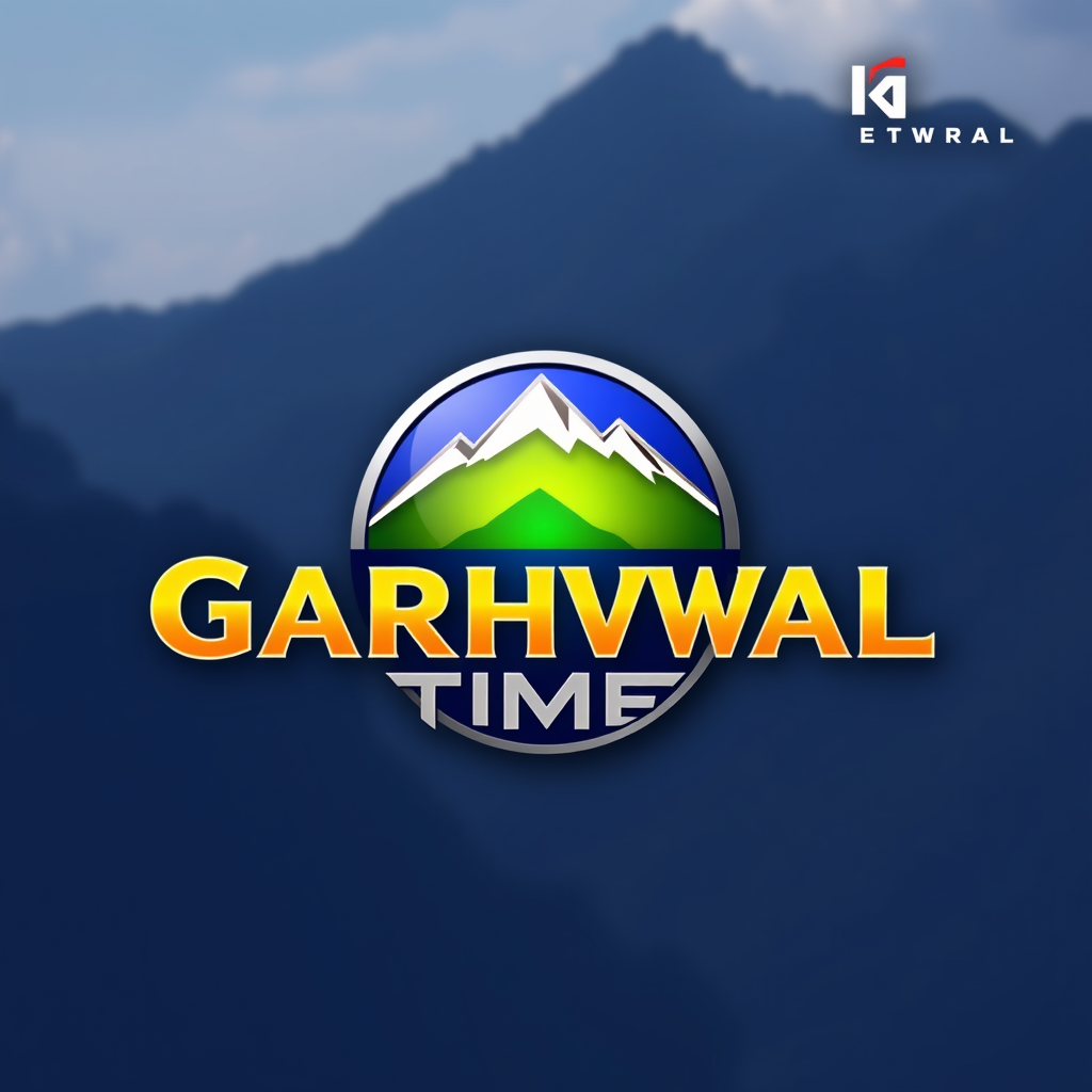 Main logo studio: Aap mujhe Garhwal time ke hisab se news channel ka 3D logo Banakar de do pahad ke hisab se aur badhiya Sa logon de do news channel wala use per likhna