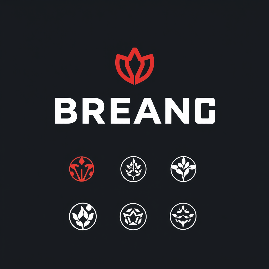 Main logo studio: Create ONE stunning, original, premium logo using your own creativity. Choose the brand name, industry, symbol, typography, colors, and style yourself