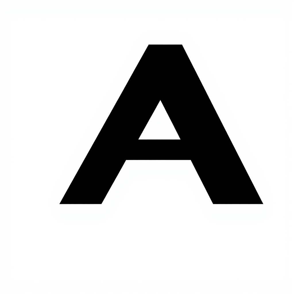 Main logo studio: Create a premium minimalist technology logo: a refined geometric capital A merged seamlessly with a precise vertical axis. The axis becomes part of th