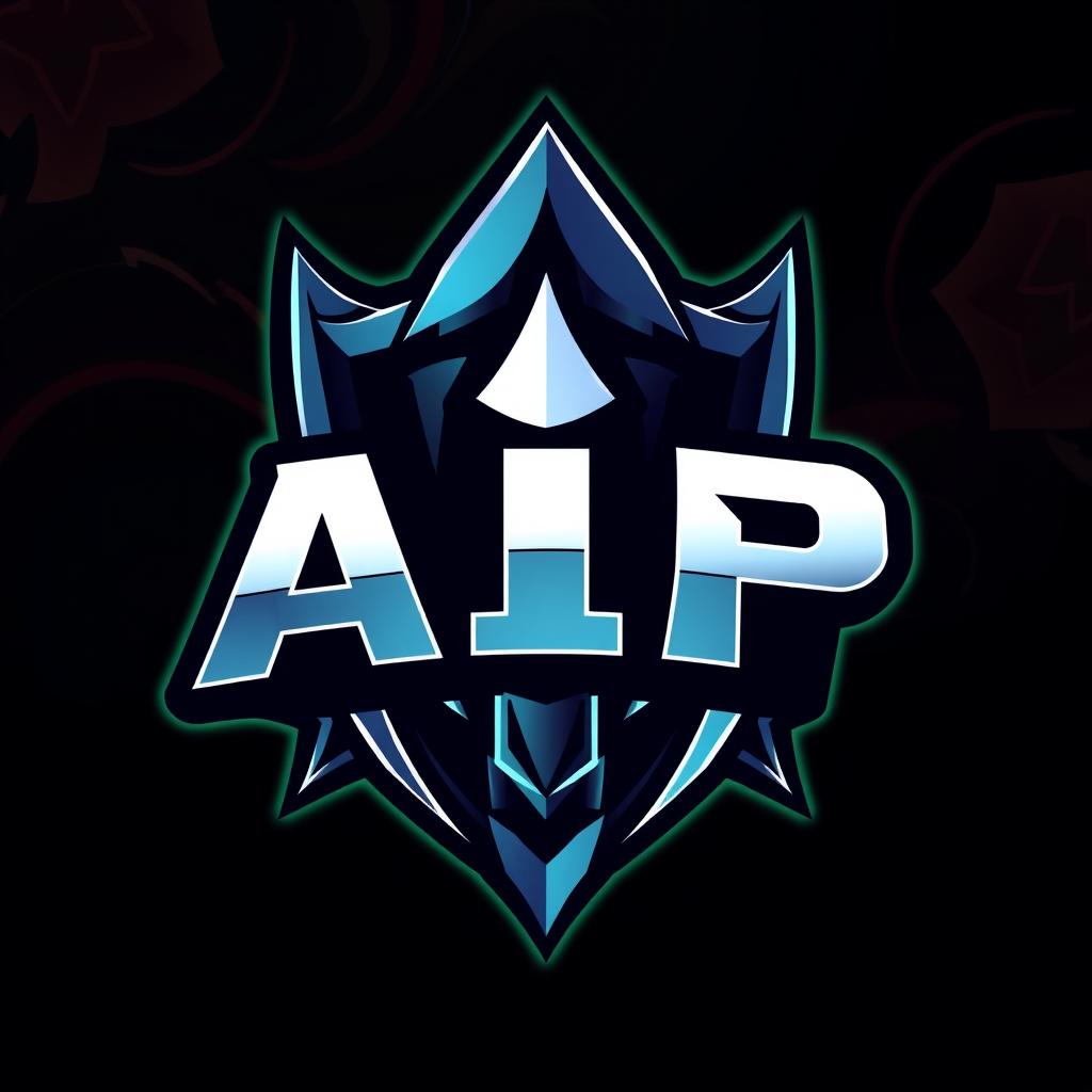 Main logo studio: the name is AIIP. i need it for gaming livestreams and other social media to use this logo,