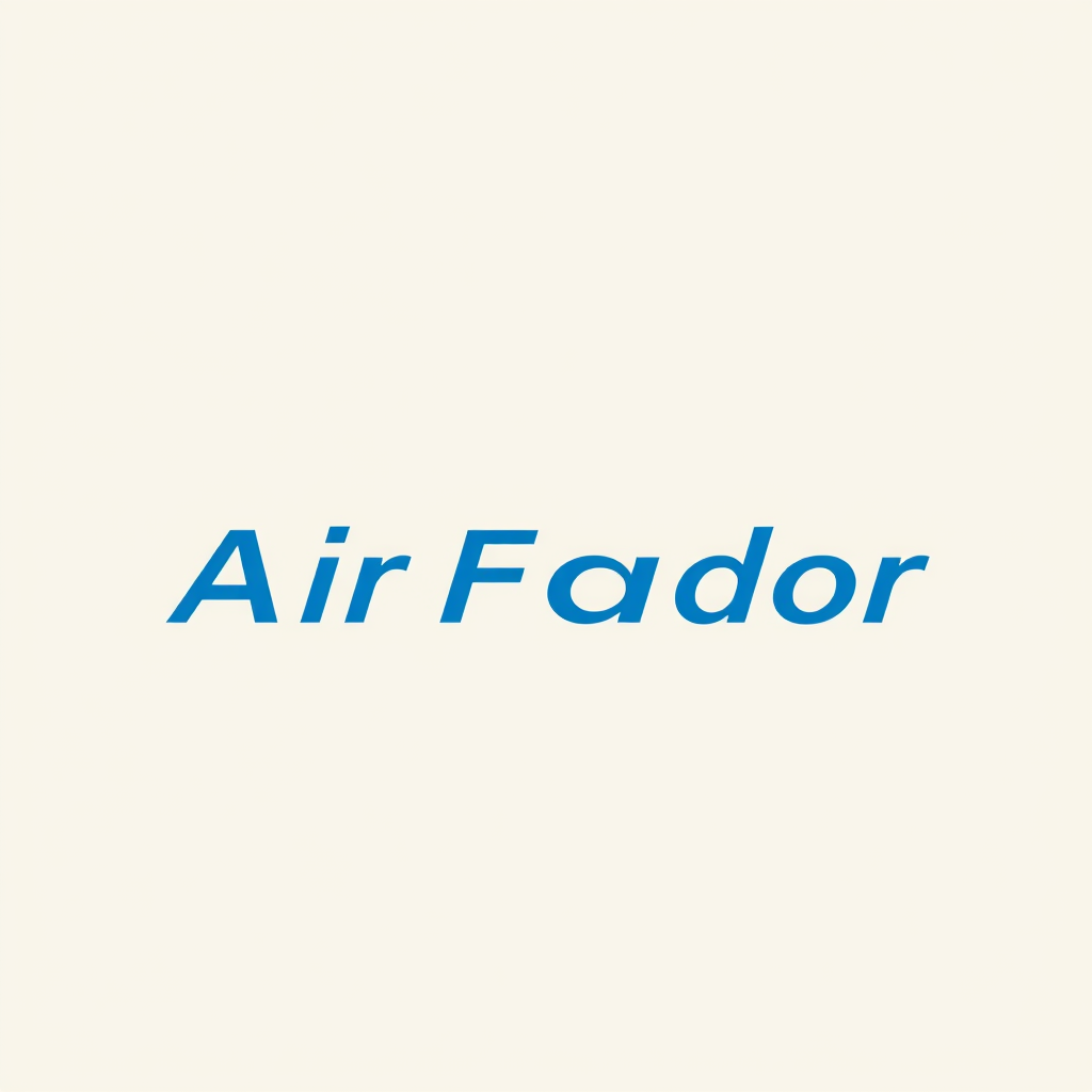 Main logo studio: Haz un logo q diga ''Air Ecuador'' en letras azules pero hazlo pequeño y q sea en una linea nomas y hazlo del mismo tamaño de ''Air'' del q acaba de h