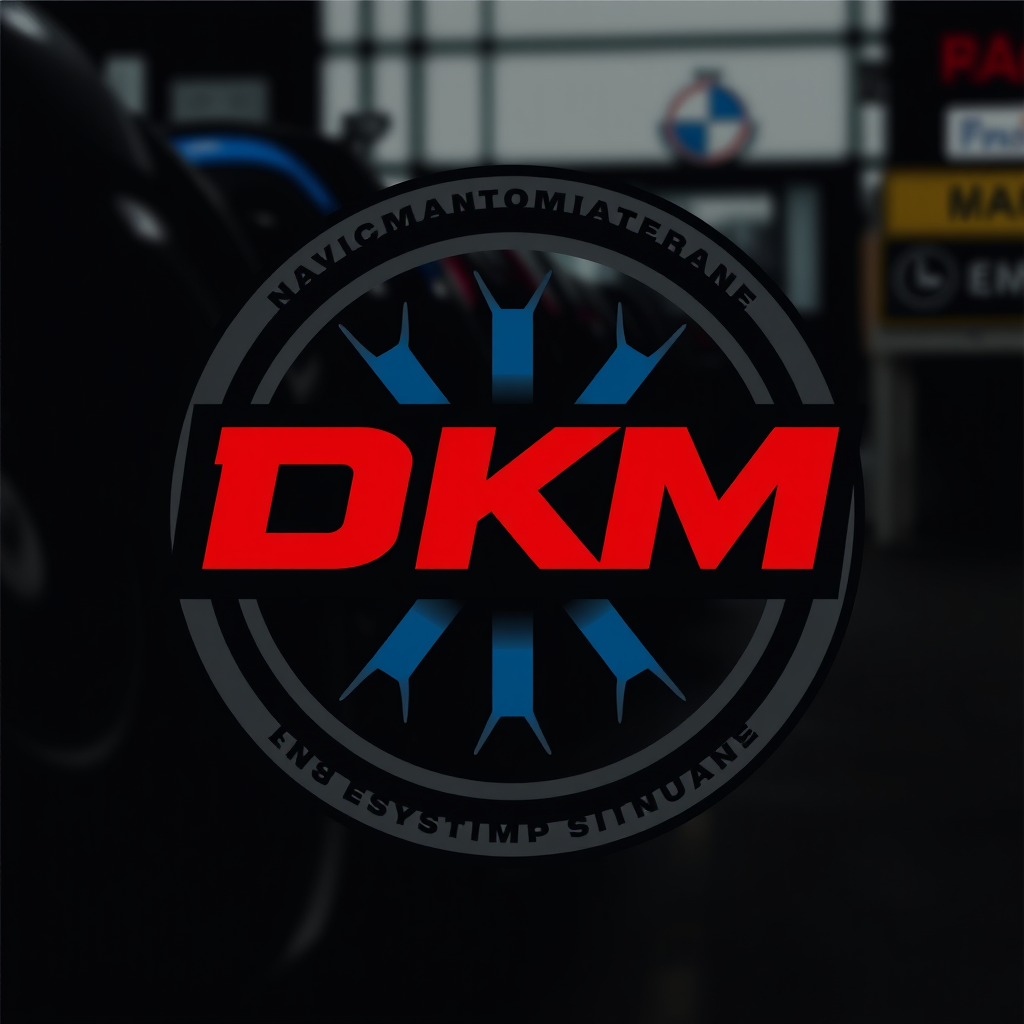 Main logo studio: the brand is a full mechanic shop and garadge and the name to make the logo from is David Kilonzo Muithya the colors are burghandy,blue,black we want 