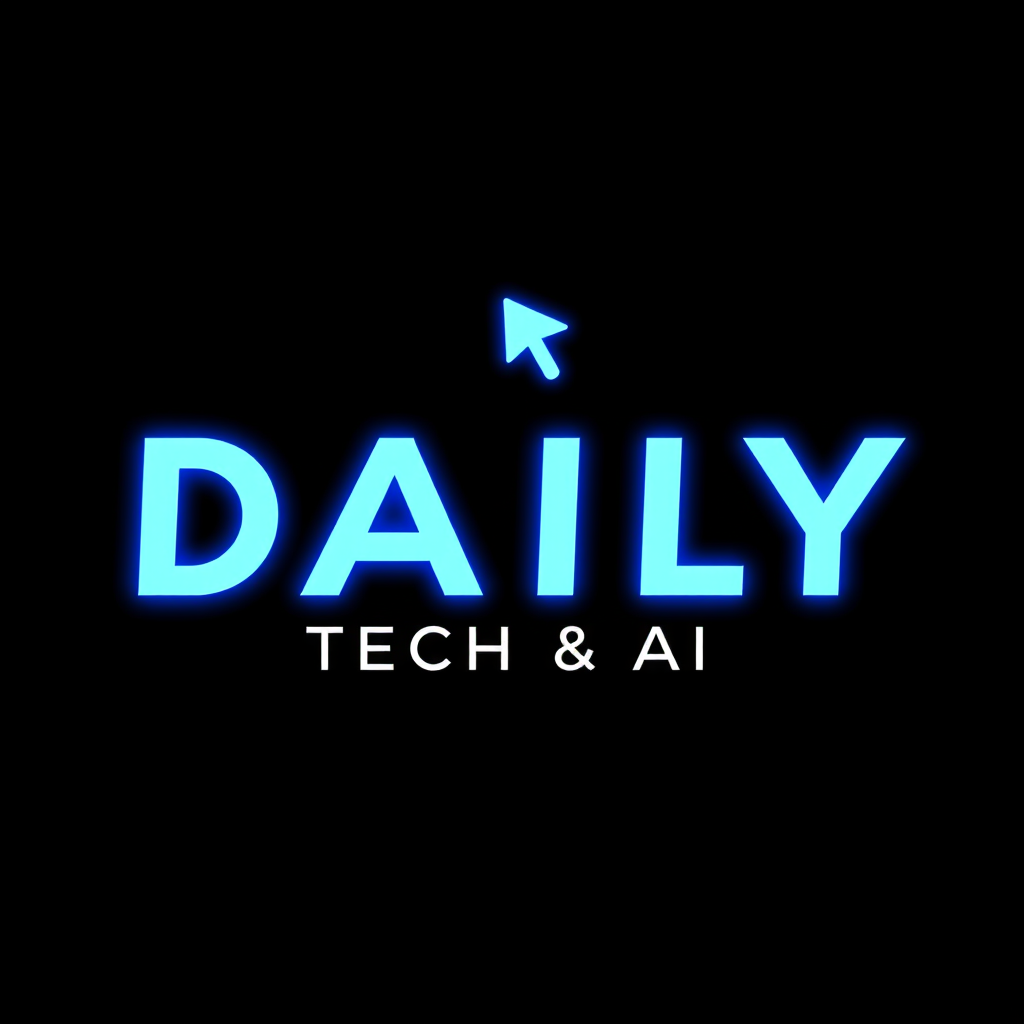 Main logo studio: Minimalist flat logo icon, glowing electric blue for text (use this color code #00D4FF) on a pure black background, geometric, clean vector style, cen