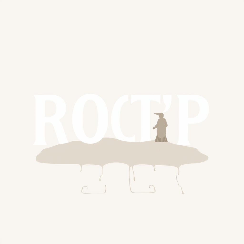 Main logo studio: logo ROC'TP entreprise terrassement croquis godet auge