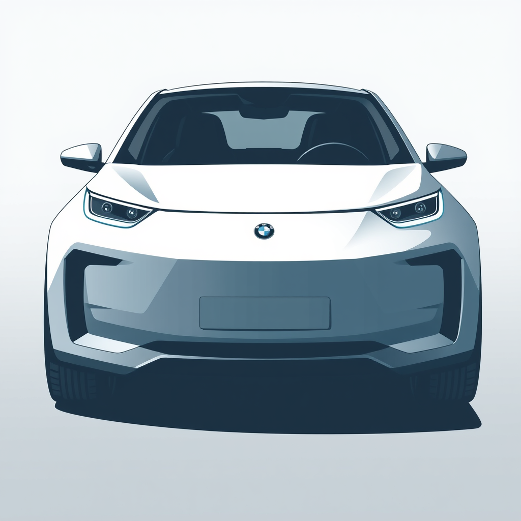 Main logo studio: fais un logo qui desigine une voiture 100% electrique