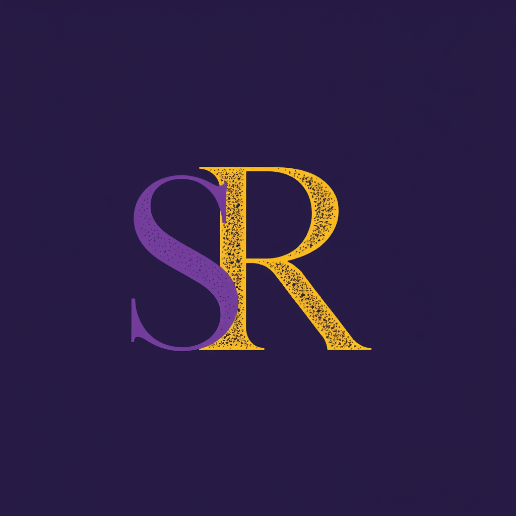 Main logo studio: Monogramme imbriqué : le S, le R et le X collés ou superposés dans un bloc compact en utilisant des bords arrondis et du texte en gras. Utilisé les co