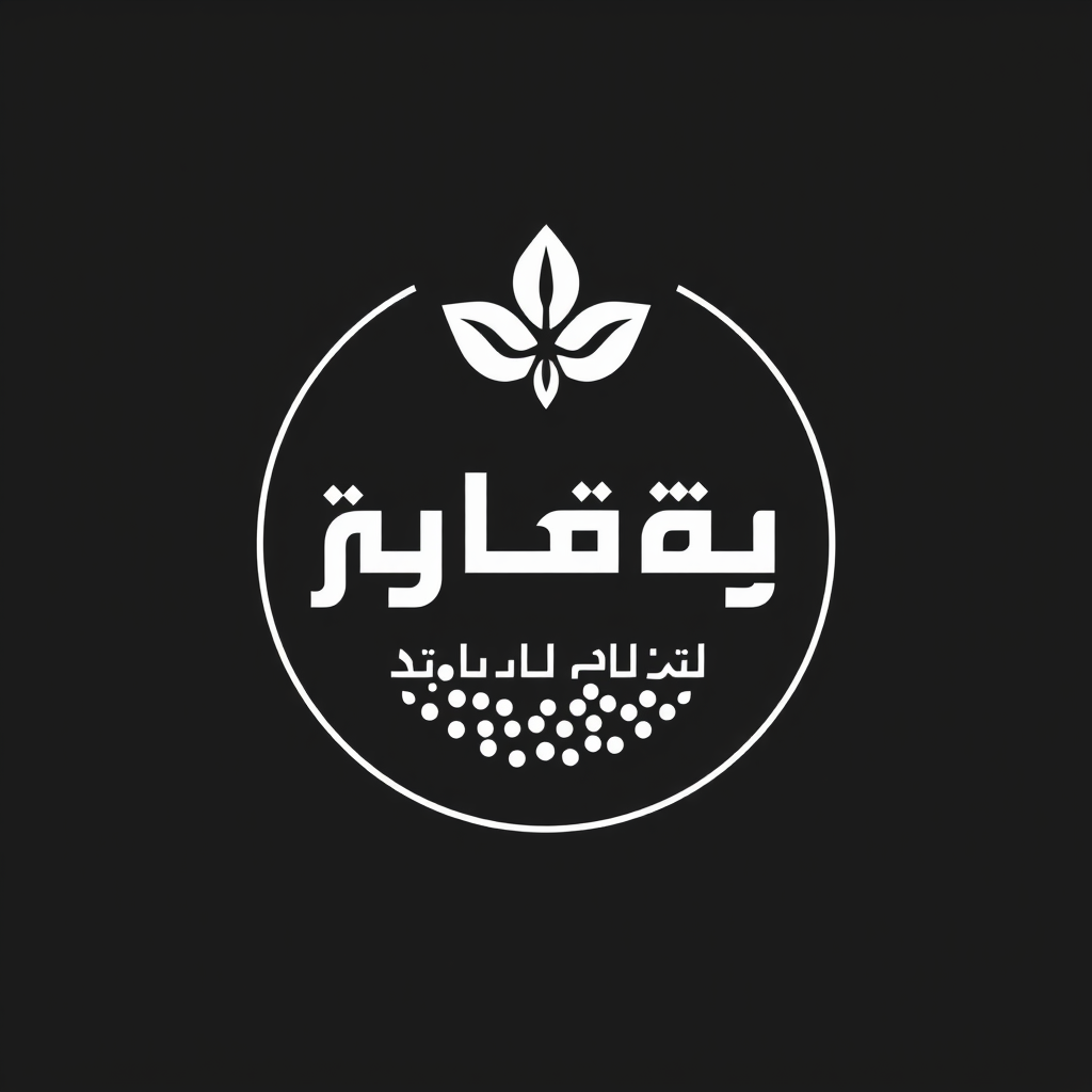 Main logo studio: Premium corporate logo for a Syrian food manufacturing and wholesale company named "مؤسسة أحمد العبود", specializing in tahini and sesame. The company