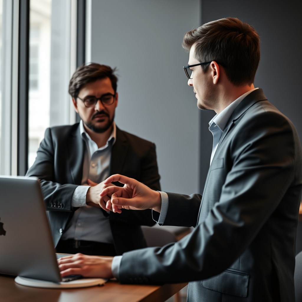 Main logo studio: A consulting agency for entrepreneurs.