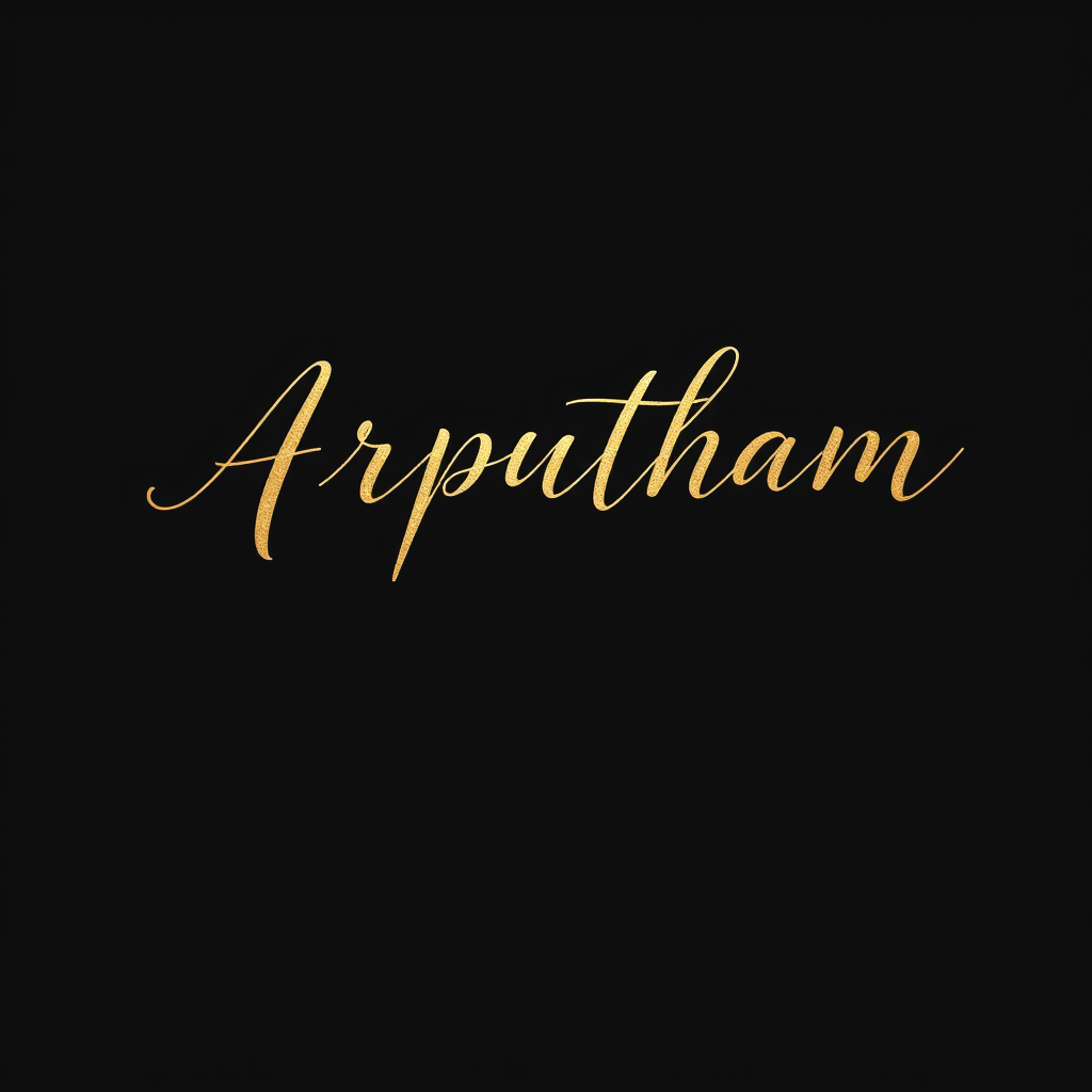 Main logo studio: Use elegant, flowing, artistic handwritten calligraphy with beautiful curves and refined strokes. Make it look like a high-end fashion and handbag bra