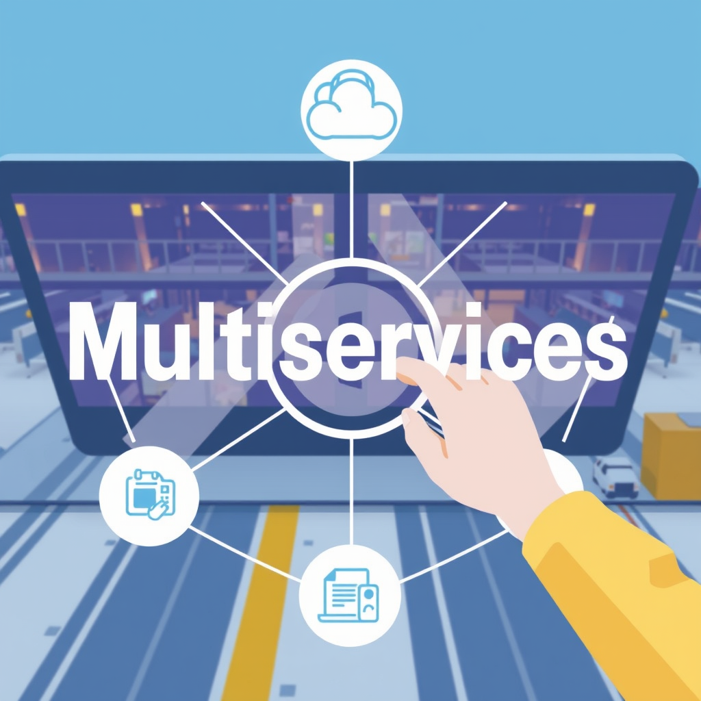 Main logo studio: Multiservices