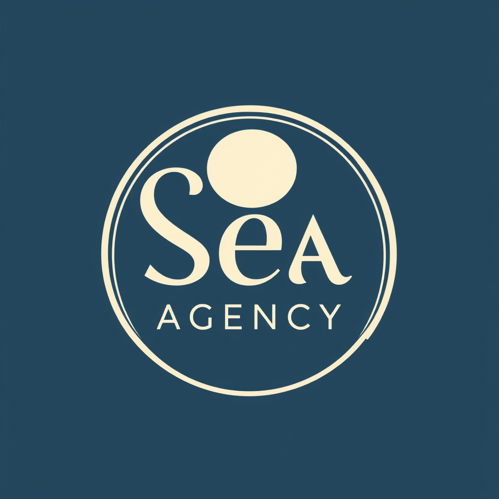 Main logo studio: My brand is called (Sea Agency) its and agency which does social media management, we shoot videos and create reels and motion graphics and graphic de