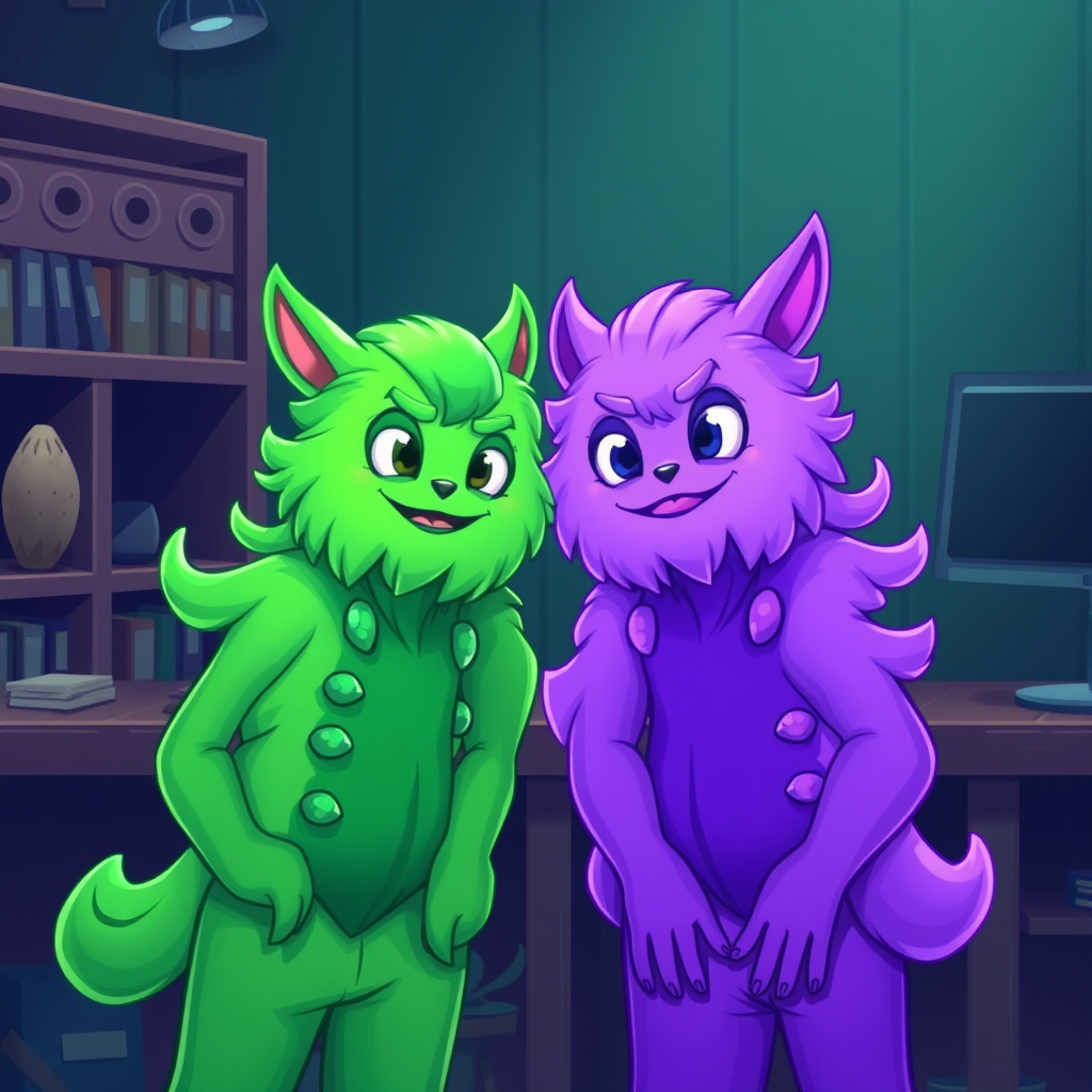 Main logo studio: "BiEffe" green and violet game team