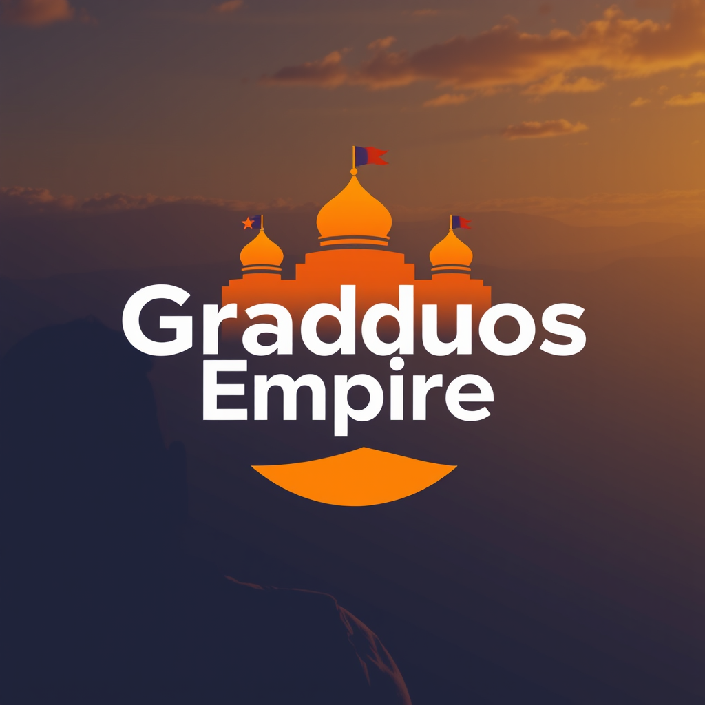 Main logo studio: Gradduos Empire is the company name create a logo this is international students recruitment company