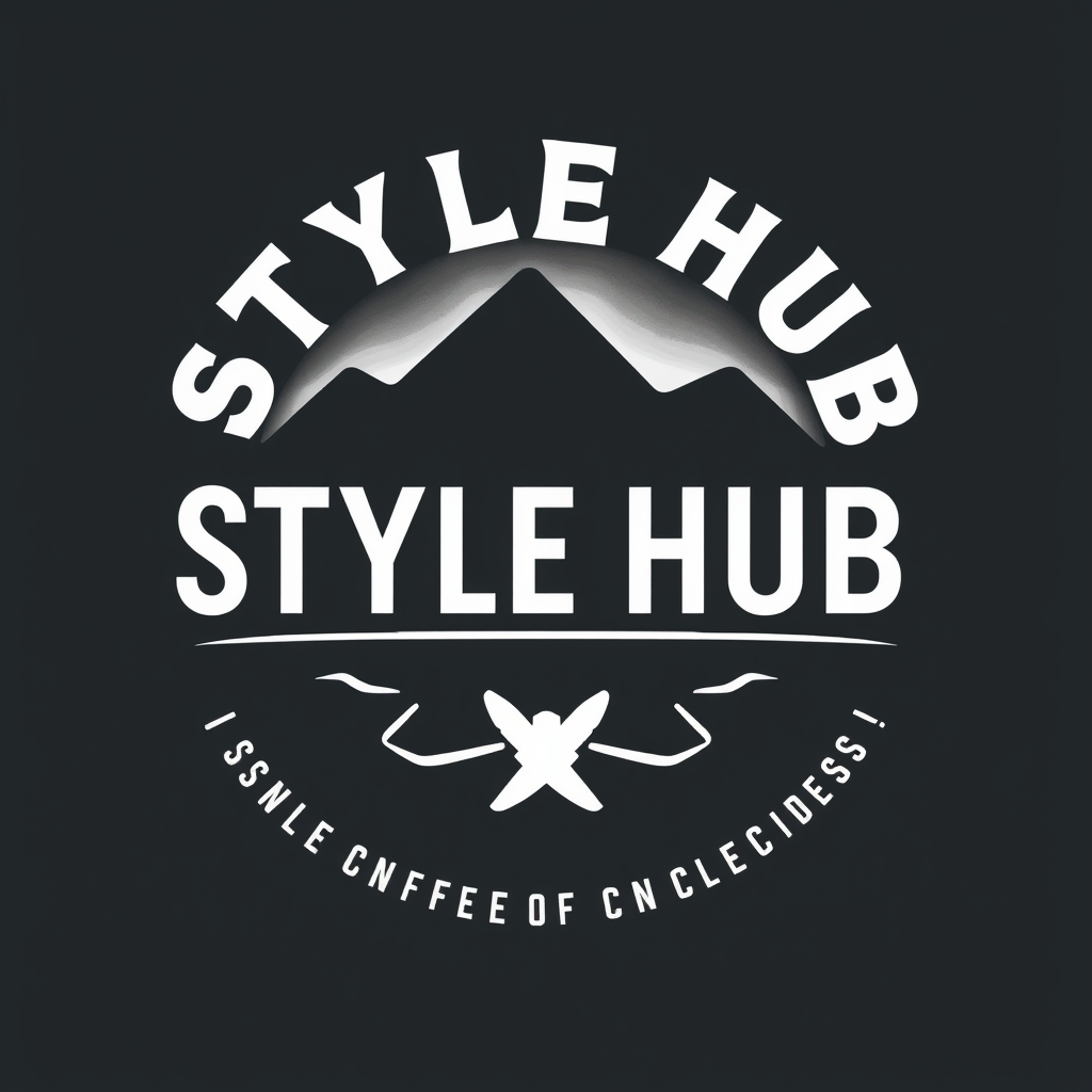 Main logo studio: style hub is a name of my logo make a clothing brand logo