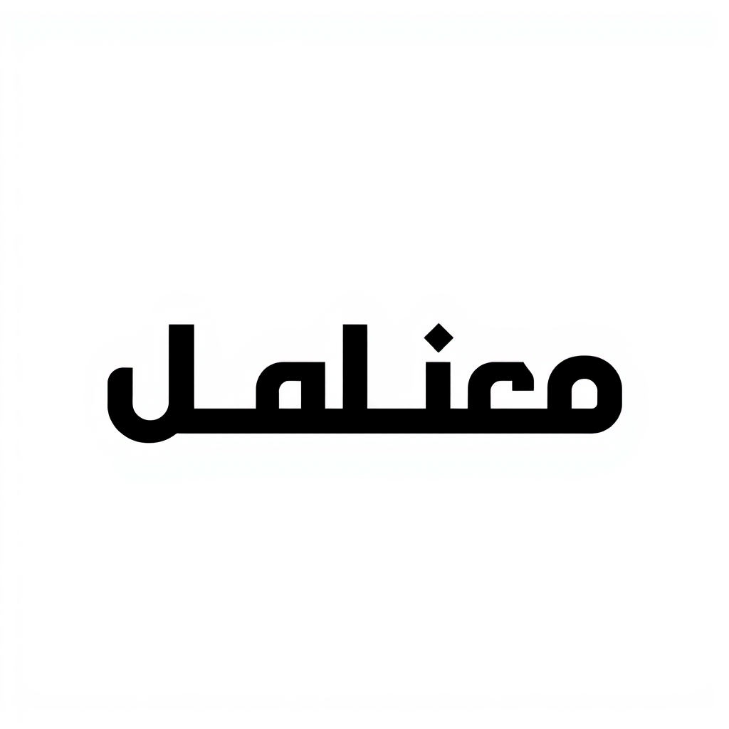 Main logo studio: Create a custom Persian logotype for "شاهیکو" (Shahico). Use a modern, minimalist and elegant Persian typeface specifically designed for a professiona