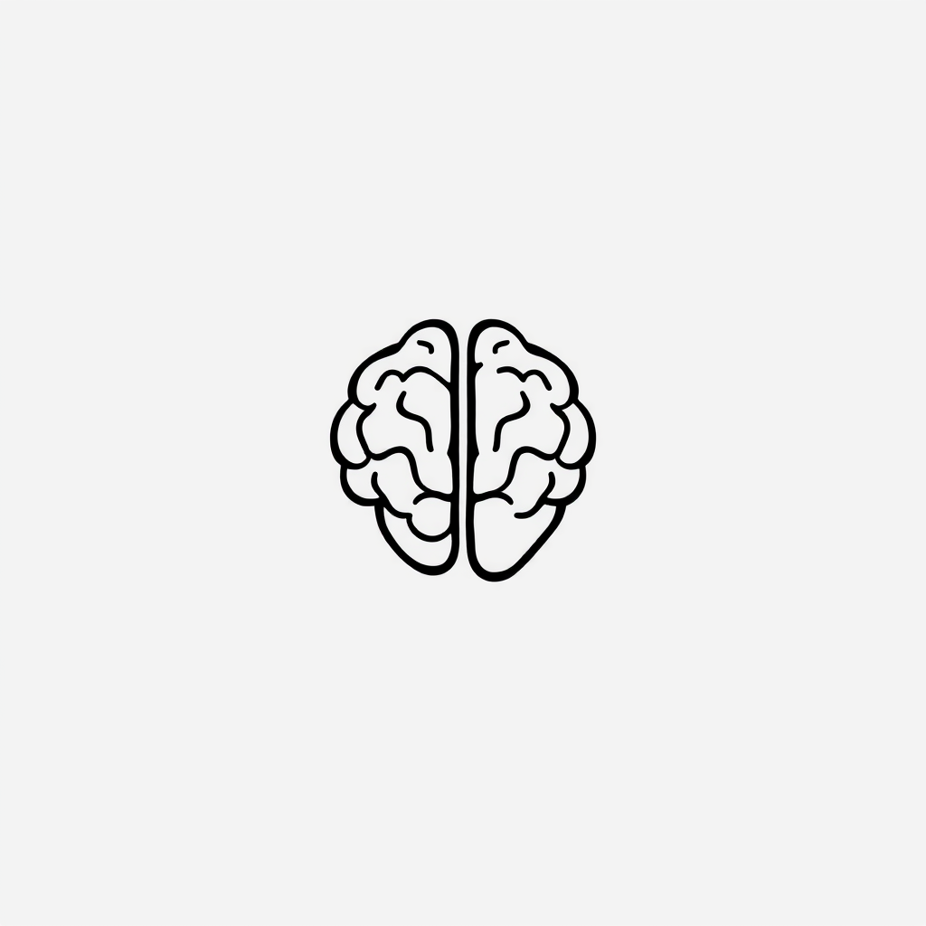 Main logo studio: I would like a minimalist, conceptual, and professional logo on a white background that conveys the following: the left side of the logo should be a l