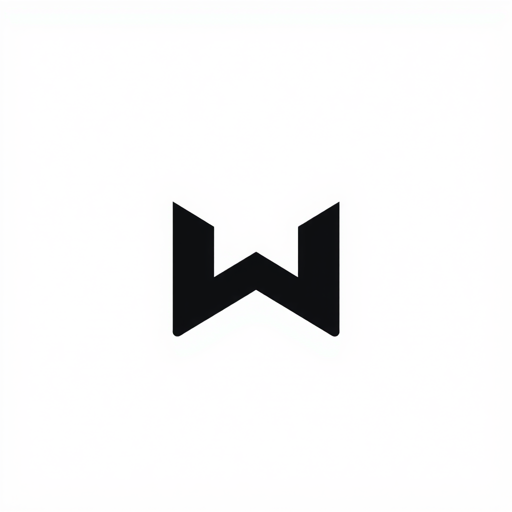 Main logo studio: Mark”} Ultra-minimal premium logo for an architecture studio, a single refined geometric symbol, subtle architectural inspiration, strong proportions,