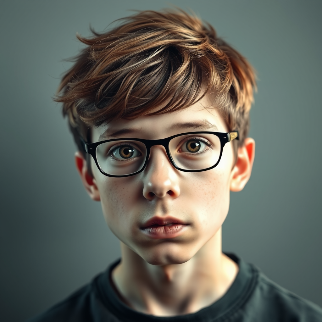 Main logo studio: generate a picture of an autistic person