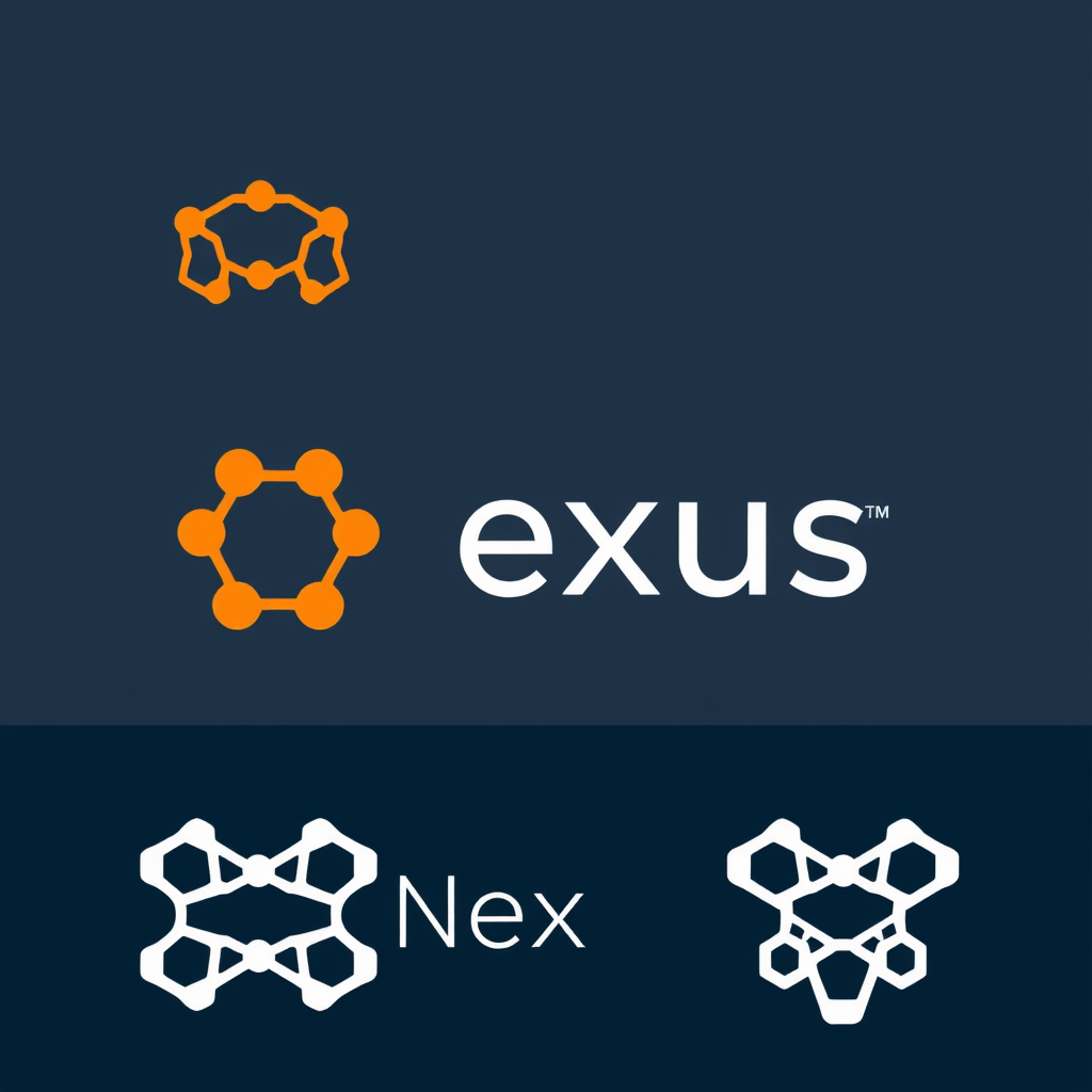 Main logo studio: I am designing a logo for **Nexus**, a new AWS EventBridge capability based on shared custom event buses. I will provide the existing AWS EventBridge 