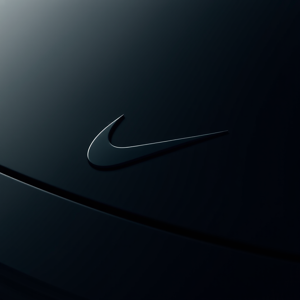 Main logo studio: Logótipo minimalista premium, 'Nitidus Detail', detalhe automóvel de luxo. Estilo Nike: simples, elegante, atemporal. Preto e branco. Tipografia sans-
