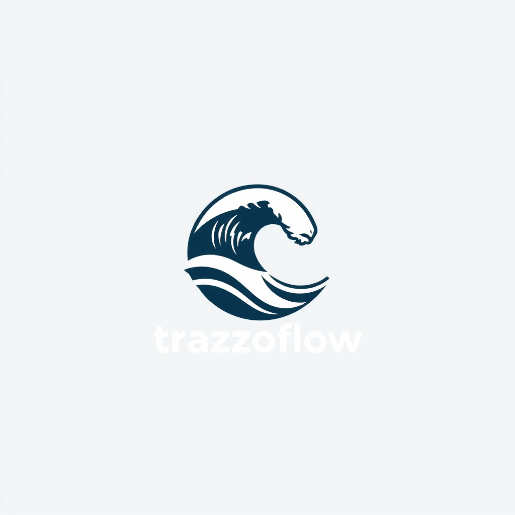 Main logo studio: Logo minimalista que vaya enfocado a flujos y sinergias, que no sean olas. La app se llama trazzoflow