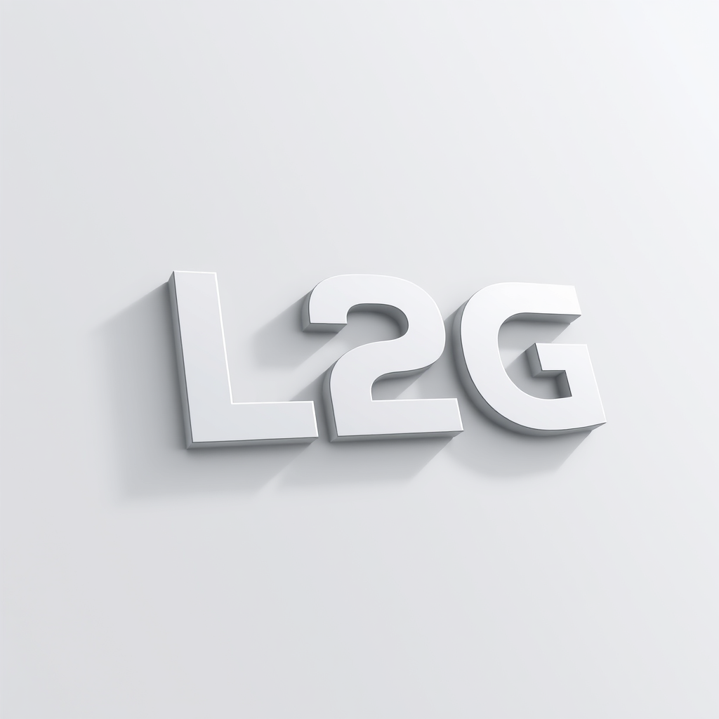 Main logo studio: peut tu nous faire un logo avec L2G pour une marque d habit plusieur croquis stp