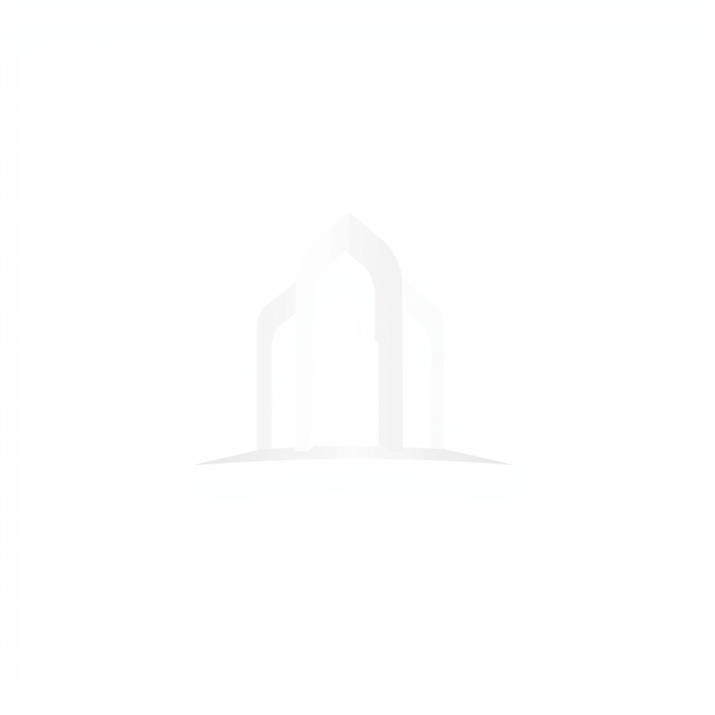 Abstract Logo idea: abstract logo mark for Delicate architectural outline, incomplete form, fading into a soft shadow , geometric abstract shape, modern minimalist mark, 