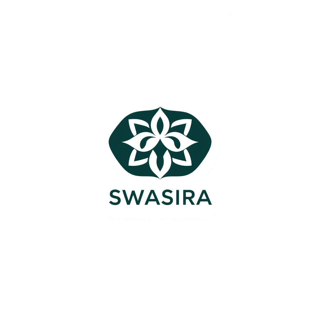 Abstract Logo idea: abstract logo mark for SWASIRA — Quick Summary What it is: A personalized health & nutrition app that gives food and lifestyle advice based on a user'