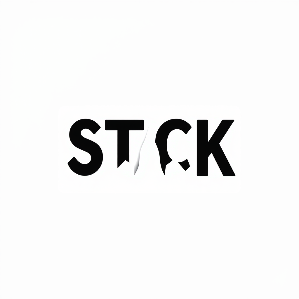 Main logo studio: Create a stock logo with a white background