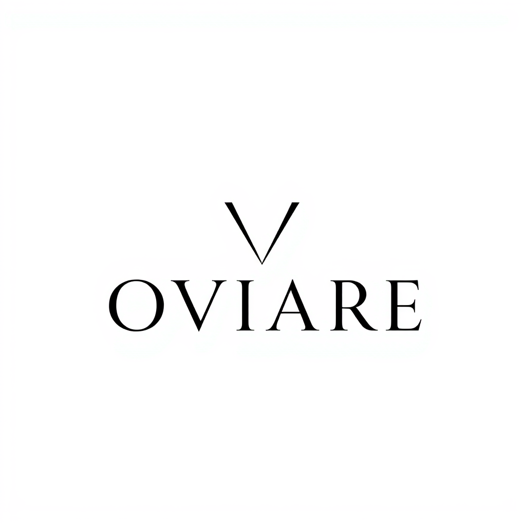 Wordmark Logo idea: wordmark logo of OVIARE Elegant contemporary wordmark logo for OVIARE, a premium hospitality technology platform. Wordmark only, no icon, no symbol, n